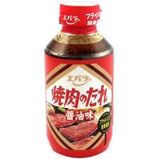 Ebara Yakiniku Sauce Shoyu 300g / ｴﾊﾞﾗ 焼肉のたれ 醤油