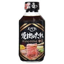 Ebara Yakiniku Sauce Hot 300g / ｴﾊﾞﾗ 焼肉のたれ 辛口