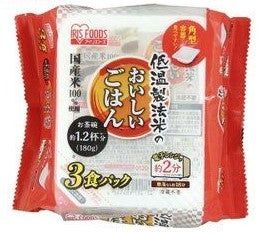 Oishi Gohan 3P 180g / おいしいごはん 3個ﾊﾟｯｸ