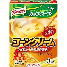 Corn Cream Soup 3p / ｺｰﾝｸﾘｰﾑｽｰﾌﾟ