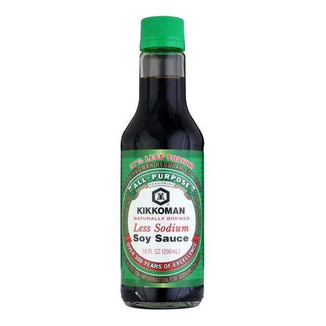 Kikkoman Less Sodium Soy Sauce 296mL / ｷｯｺｰﾏﾝ 減塩しょうゆ