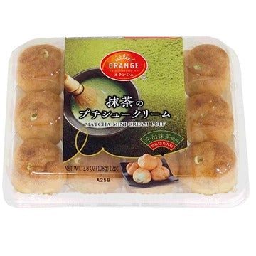 Frozen Matcha Petit Cream Puff / 抹茶ﾌﾟﾁｼｭｰｸﾘｰﾑ