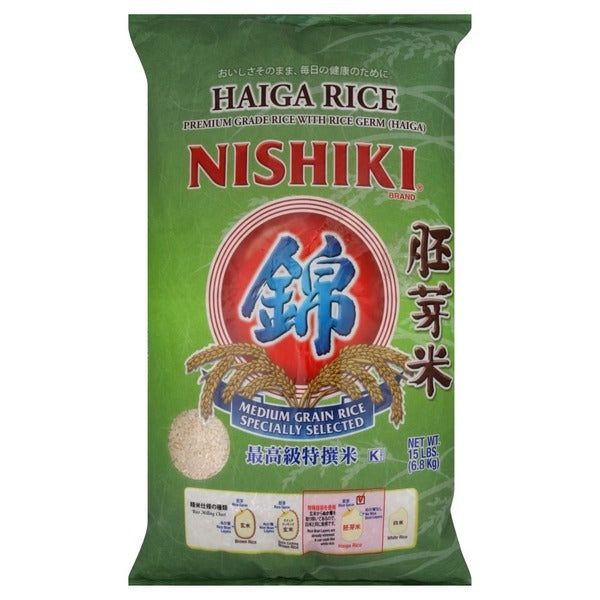 Nishiki Haiga Rice 15lb / 錦 胚芽米 6.8kg Nishiki Haiga Rice 15lb / 錦 胚芽米 6.8kg