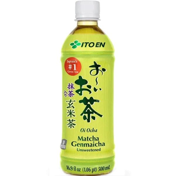 O-i Ocha Genmaicha 500ml / おーいお茶 玄米茶 500ml Incl. 10¢ Dep. &amp; 5¢ CRF