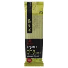 Organic Cha Soba 200g Hakubaku / 有機茶そば