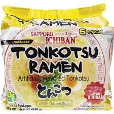 Sapporo Tonkotsu Ramen / ｻｯﾎﾟﾛ一番 豚骨5食