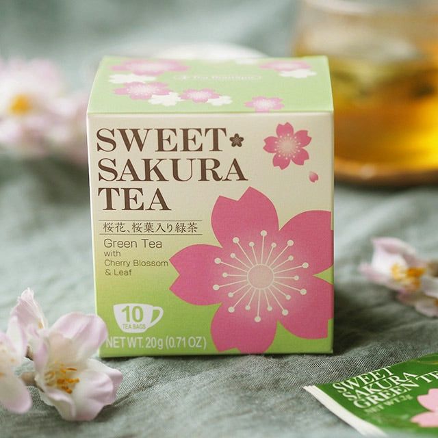 Sweet Sakura Tea / 桜花入り緑茶
