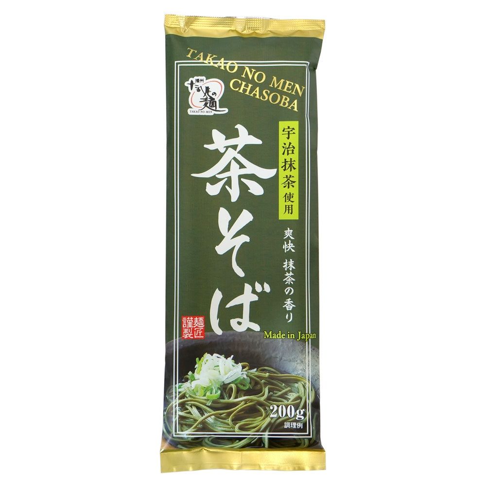 Cha Soba 200g Takao no Men / 茶そば