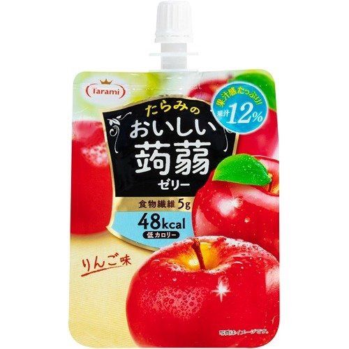Konnyaku Jelly Apple / おいしい蒟蒻ｾﾞﾘｰりんご