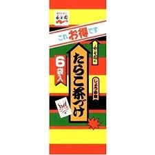 Ochazuke Tarako 6p Nagatanien / たらこ茶漬 6袋入
