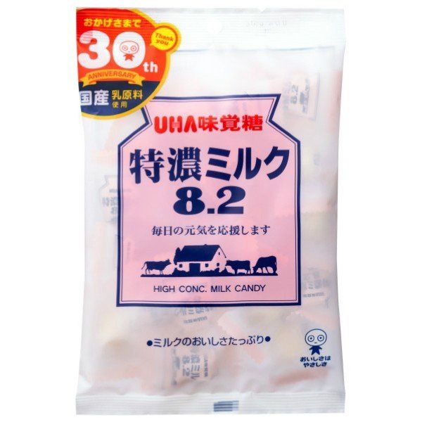 Tokuno 8.2 Milk Candy 88g / 特濃ﾐﾙｸｷｬﾝﾃﾞｨ