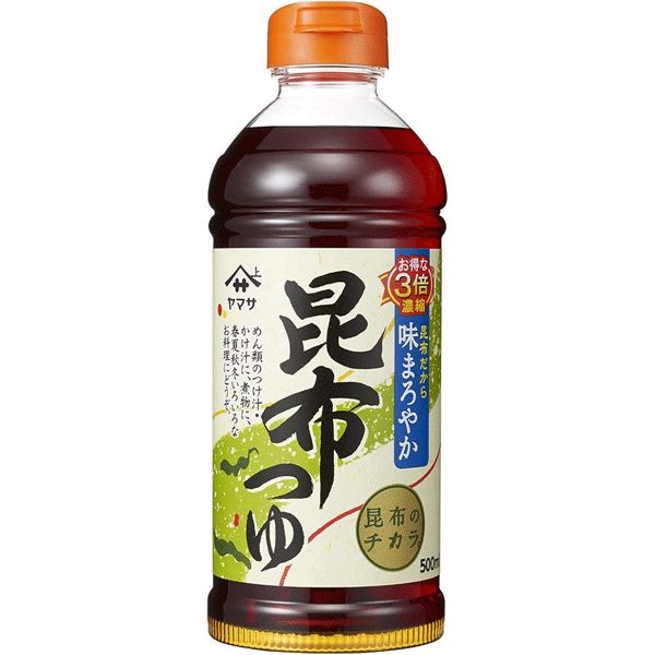 Yamasa Konbu Tsuyu 500mL / ﾔﾏｻ 昆布つゆ 500mL