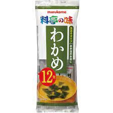 Wakame Miso Soup 12p / わかめ味噌汁１２食