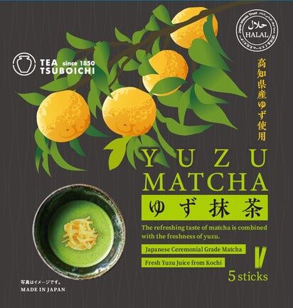 Yuzu Matcha Stick 5P / ゆず抹茶 5本入り