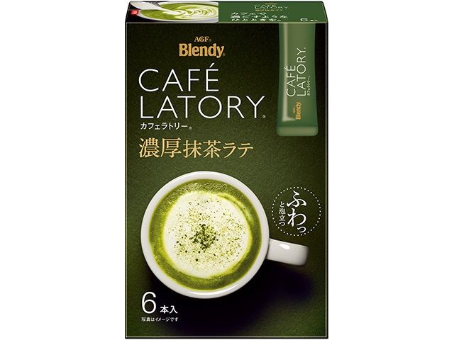 Cafe Latory Matcha Latte / ｶﾌｪﾗﾄﾘｰ 濃厚抹茶ﾗﾃ