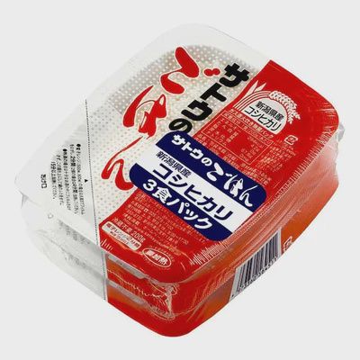 Cooked Rice 3P 200g / ｻﾄｳのごはん 3食
