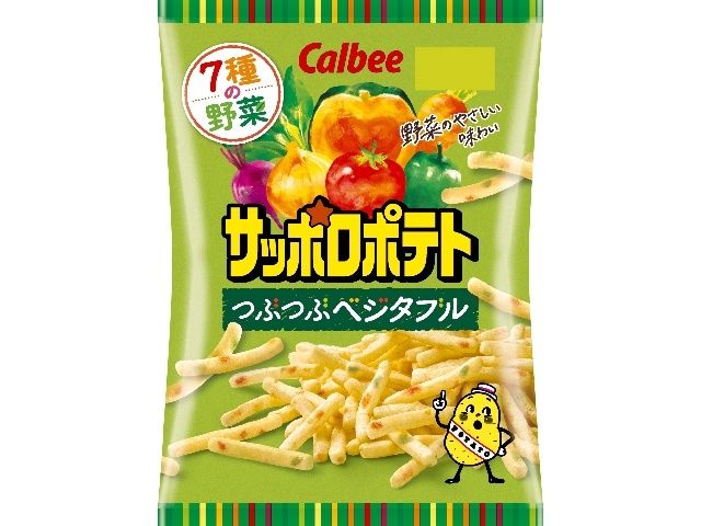 Sapporo Potato Veg / ｻｯﾎﾟﾛﾎﾟﾃﾄ つぶつぶﾍﾞｼﾞ4571157255408
