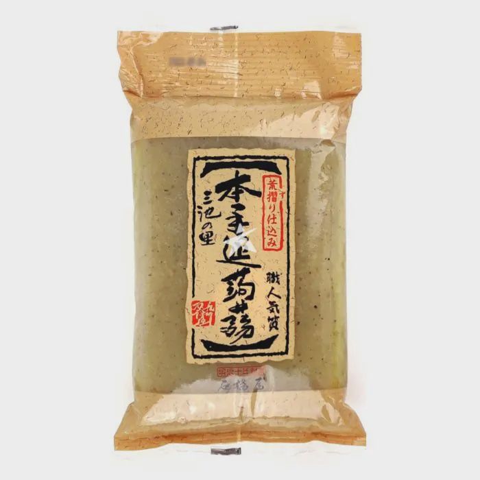 Hontenobe Konnyaku Kuro / 本手延べ蒟蒻 黒