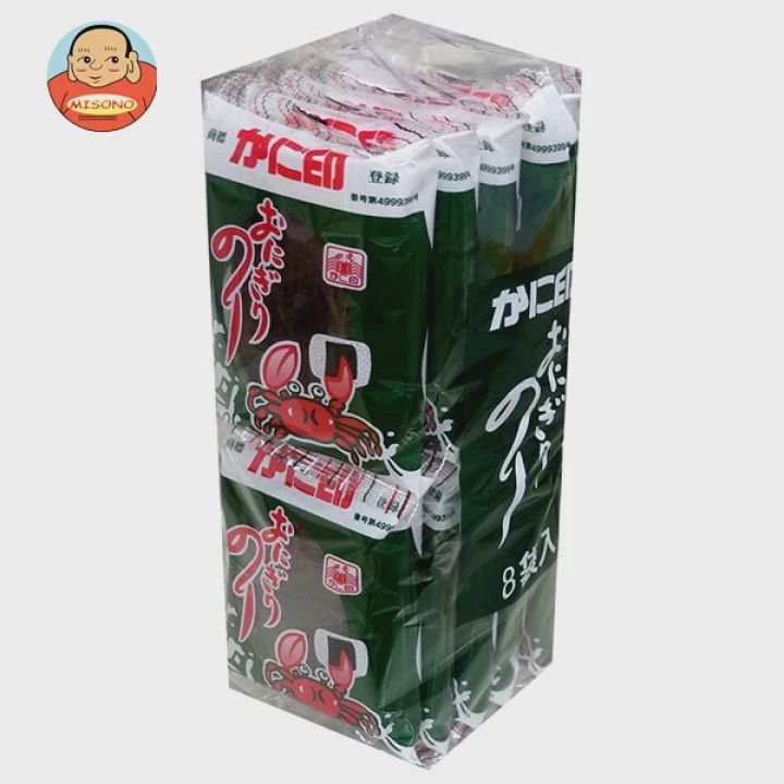 Kanijirushi Onigiri Nori 10P / かに印 おにぎりのり