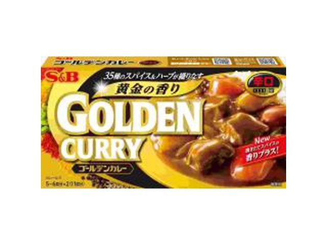 Golden Curry J Hot / ｺﾞｰﾙﾃﾞﾝｶﾚｰ 日本製 辛口