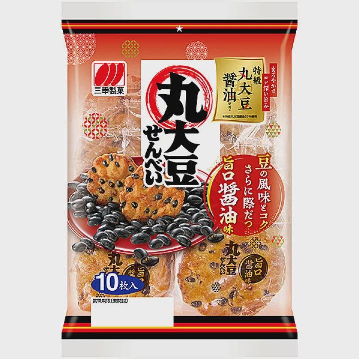 Marudaizu Senbei Shoyu / 丸大豆せんべい 醤油