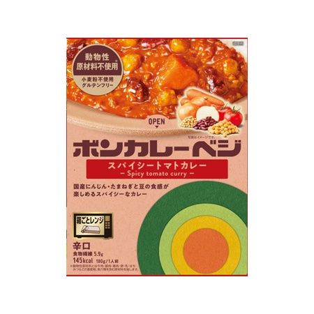 Bon Curry Veg Tomato / ﾎﾞﾝｶﾚｰﾍﾞｼﾞ ｽﾊﾟｲｼｰﾄﾏﾄ
