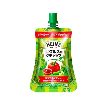 Heinz PIckle-flavored Ketchup Pouch 120g / ハインツ トマトケチャップピクルス味 パウチ Heinz PIckle-flavored Ketchup Pouch 120g / ハインツ トマトケチャップピクルス味 パウチ
