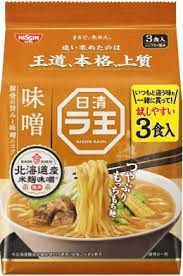 Raoh Miso 3P / ラ王 味噌 3食入