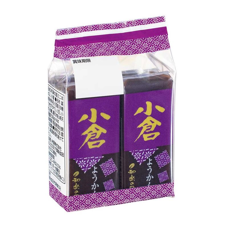 Mini Yokan ogura 4P / 和楽の里 小倉 Mini Yokan ogura 4P / 和楽の里 小倉