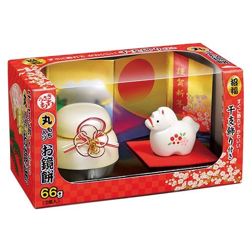 Kagami Mochi Eto Box / 干支飾り お鏡餅