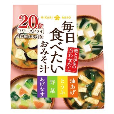 Everyday Miso Soup 20p / 毎日お味噌汁 20食入り
