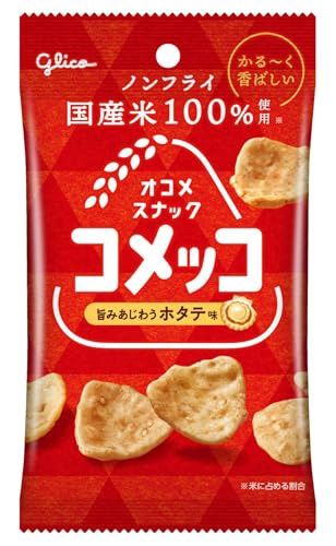 Komekko Scallops Biscuit 26g / ｺﾒｯｺ ほたて味