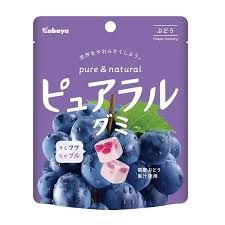 Pureral Gummy Grape / ﾋﾟｭｱﾗﾙｸﾞﾐ ぶどう