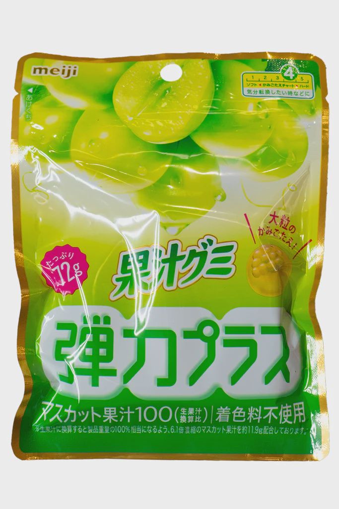 Danryoku Gummy Muscat / 弾力ｸﾞﾐ ﾏｽｶｯﾄ