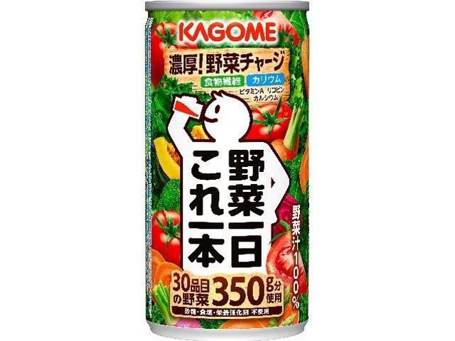 Vegetable Charge Juice / 野菜一日これ一本 190g Incl. 10¢ Dep. & 3¢ CRF Vegetable Charge Juice / 野菜一日これ一本 190g Incl. 10¢ Dep. & 3¢ CRF
