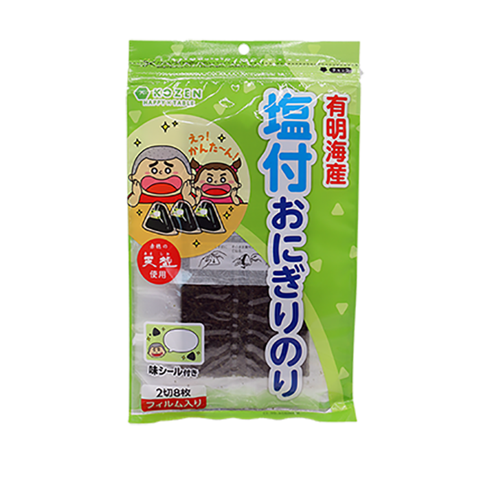 Honten Onigirinori 75g / 有明海産 塩付おにぎりのり Honten Onigirinori 75g / 有明海産 塩付おにぎりのり