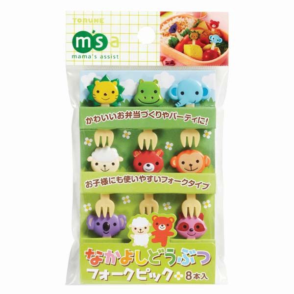 Animal Fork Picks / なかよしどうぶつﾌｫｰｸﾋﾟｯｸ