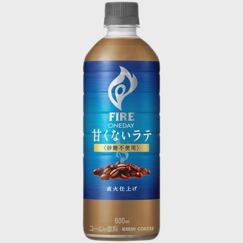 FireOneDay No Sugar Latte / Fire 甘くないﾗﾃ 600ml