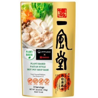 Plant Based Soup Toripaitan / 一風堂プラントベース 鳥パイタン Plant Based Soup Toripaitan / 一風堂プラントベース 鳥パイタン