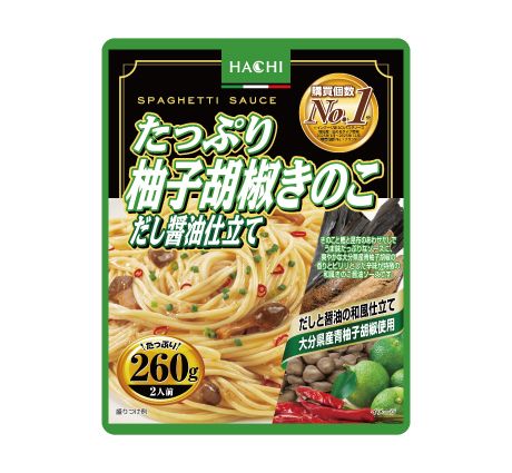 Spaghetti Sauce Yuzu Kosho Kinoko / パスタソース 柚子胡椒きのこだし醤油 Spaghetti Sauce Yuzu Kosho Kinoko / パスタソース 柚子胡椒きのこだし醤油