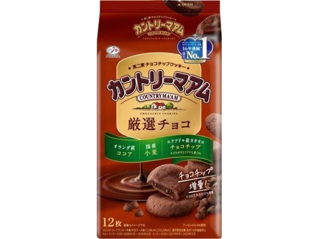 Country Maam Rich Choco / カントリーマアム 贅沢チョコ 12枚入 Country Maam Rich Choco / カントリーマアム 贅沢チョコ 12枚入