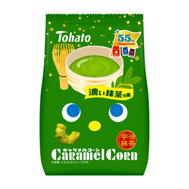 Caramel Corn Rich Matcha / キャラメルコーン 濃い抹茶 Caramel Corn Rich Matcha / キャラメルコーン 濃い抹茶