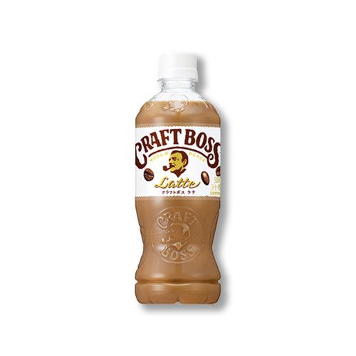 Craft Boss Coffee Latte 500ml / クラフトボス ラテ Craft Boss Coffee Latte 500ml / クラフトボス ラテ