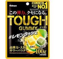 Tough Gummy Lemon Rush 100g / ﾀﾌｸﾞﾐ ﾚﾓﾝﾗｯｼｭ