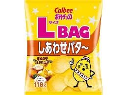 Shiawase Butter L Bag / しあわせバターチップス L Shiawase Butter L Bag / しあわせバターチップス L