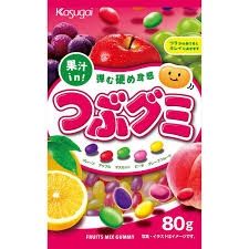 Tsubu Gummy Fruits Mix / つぶグミ フルーツミックス Tsubu Gummy Fruits Mix / つぶグミ フルーツミックス