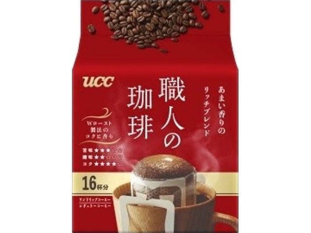 UCC Rich Blend 16P / 職人の珈琲 リッチブレンド 16P UCC Rich Blend 16P / 職人の珈琲 リッチブレンド 16P
