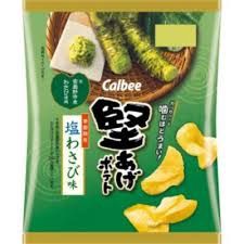 Kataage Sio Wasabi / 堅あげポテト 塩わさび Kataage Sio Wasabi / 堅あげポテト 塩わさび