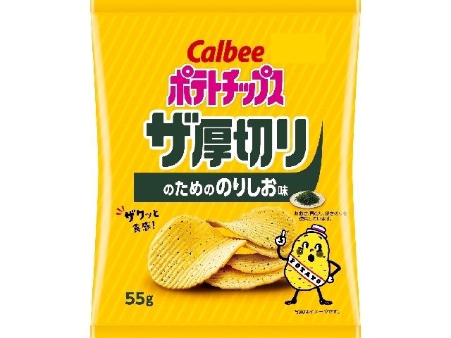 Potatochips Thick Norishio / ｻﾞ厚切り のりしお