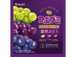 Tsubu Gummy Rich Grape / つぶグミ 濃厚ぶどう Tsubu Gummy Rich Grape / つぶグミ 濃厚ぶどう
